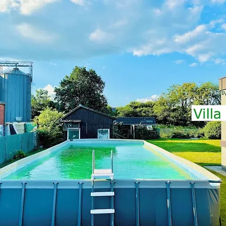 Emg Nah Muenster Riesenbeck Osnabrueck Mit Pool, Sauna, Garten Fuer Familien Gruppen Bis 23 Personen Villa