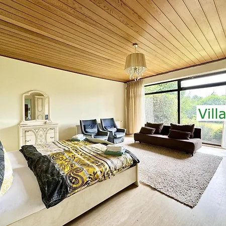 别墅 Emg Nah Muenster Riesenbeck Osnabrueck Mit Pool, Sauna, Garten Fuer Familien Gruppen Bis 23 Personen 萨尔贝克