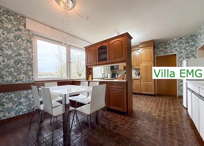 Emg Nah Muenster Riesenbeck Osnabrueck Mit Pool, Sauna, Garten Fuer Familien Gruppen Bis 23 Personen